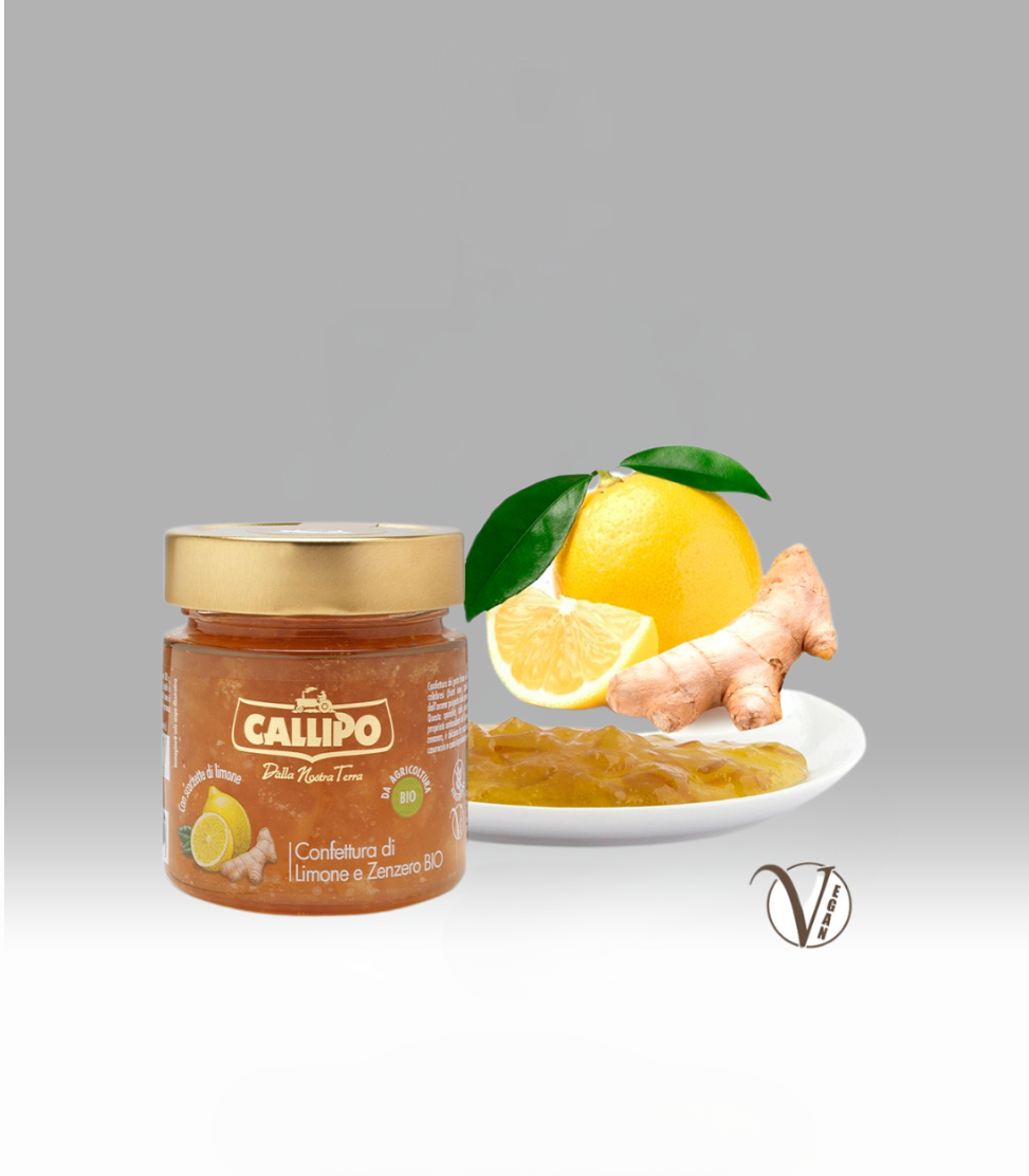 Bio-Zitronen-Ingwer-Konfitüre 280 g