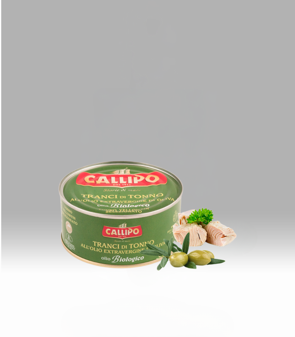 Thunfischstücke in Bio-Olivenöl extra vergine – 300 g