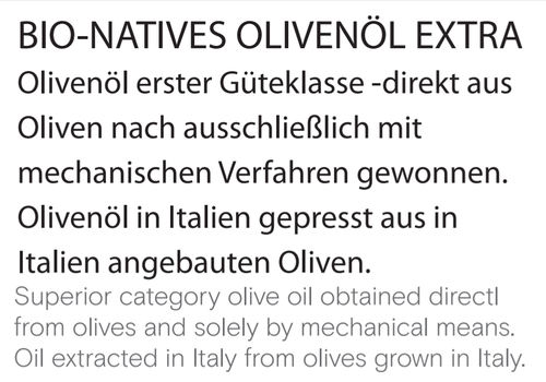 Bio-Natives Olivenöl Extra AMARE TERRE